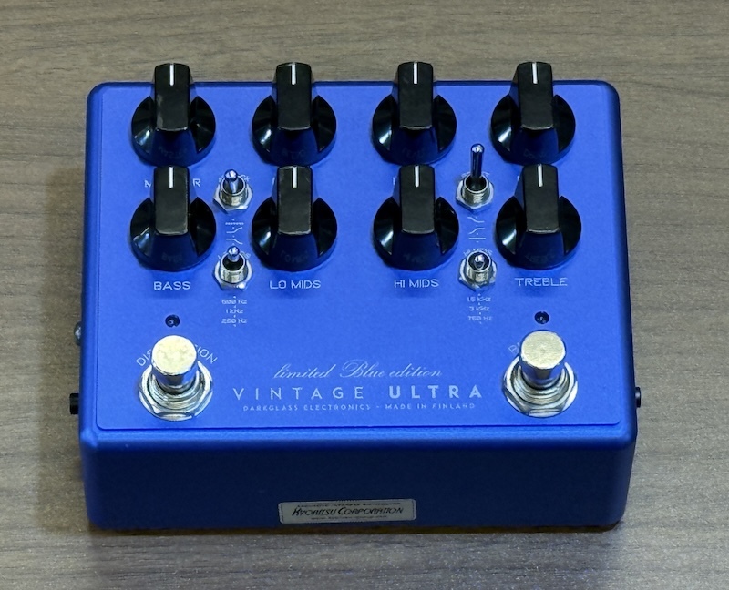 Darkglass Vintage Ultra V2 with Aux In 青 Darkglass Electronics Vintage Ultra v2 with Aux In 