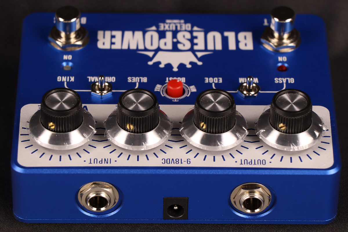 KING TONE GUITAR Blues Power Deluxe “Blue” オーバードライブ 【国内