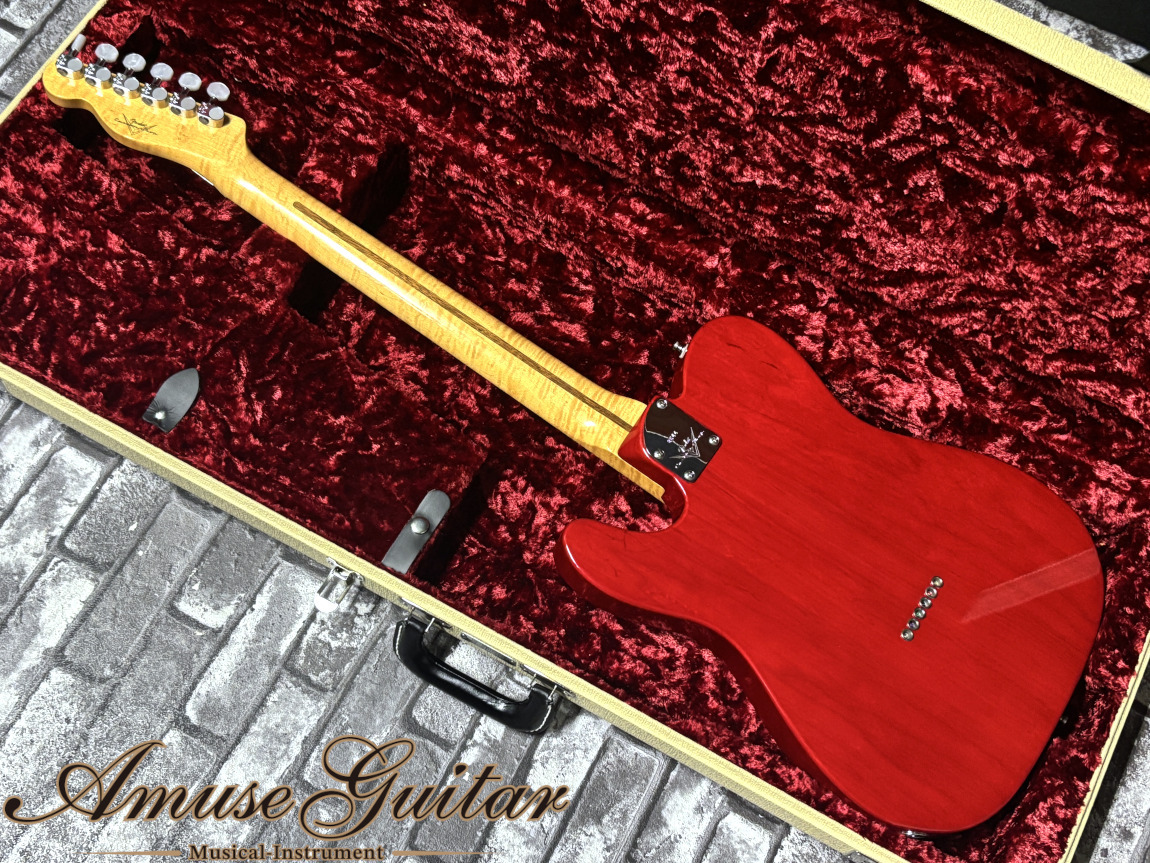 Fender Custom Shop Custom Deluxe Telecaster # Candy Red【2012