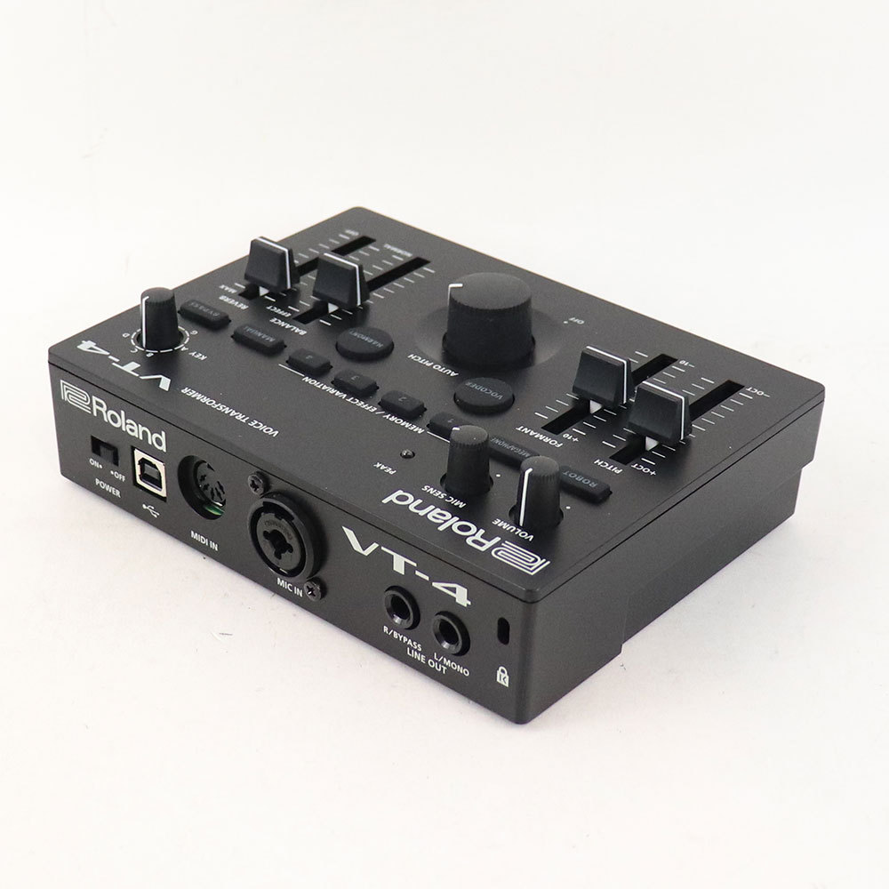 高質 Roland 【中古】 ボイスエフェクト ROLAND VT-4 Voice DTM・DAW