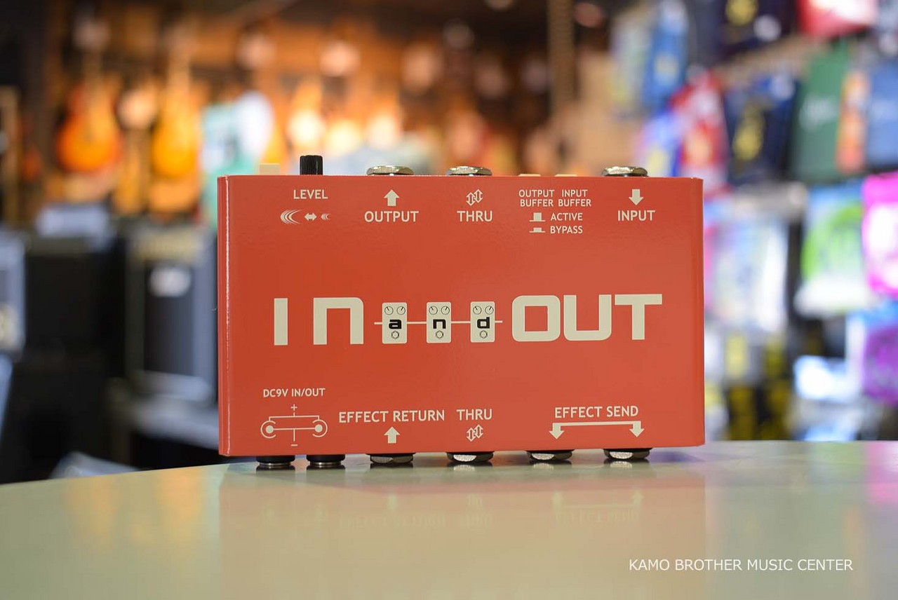 【custom audio Japan】IN and OUT【CAJ】 Custom Audio Japan(CAJ) IN and OUT（中古）【楽器検索デジマート】