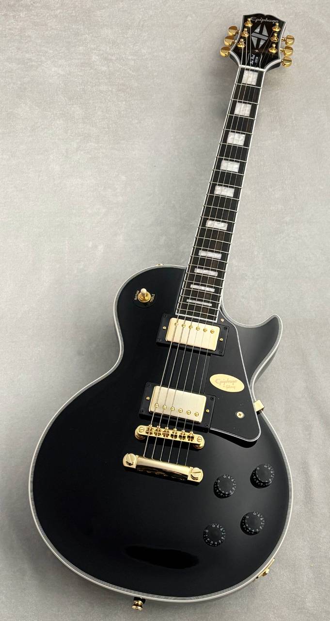 Epiphone Les Paul Custom -Ebony- #24111529347 ≒3.94kg【大人気