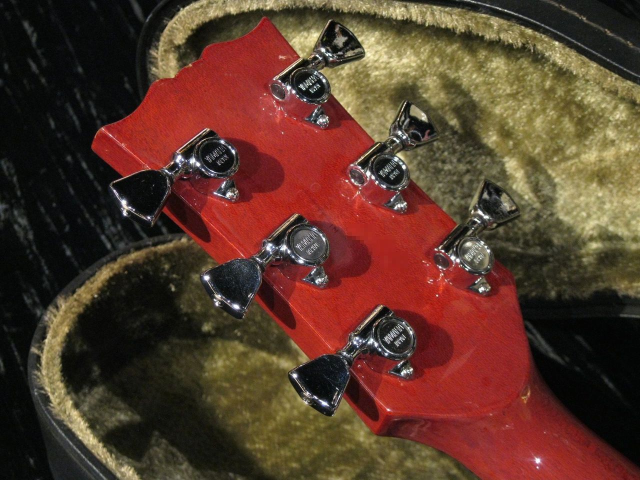 YAMAHA SA700 セミアコースティックギター 赤 YAMAHA (ヤマハ) セミアコ SA700 Super Axe 動作確認済み
