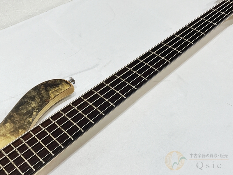 Maruszczyk Instruments FROG Omega5a価格相談可 Maruszczyk / Frog Omega 5a Headless Multi Scale Quilted Ash