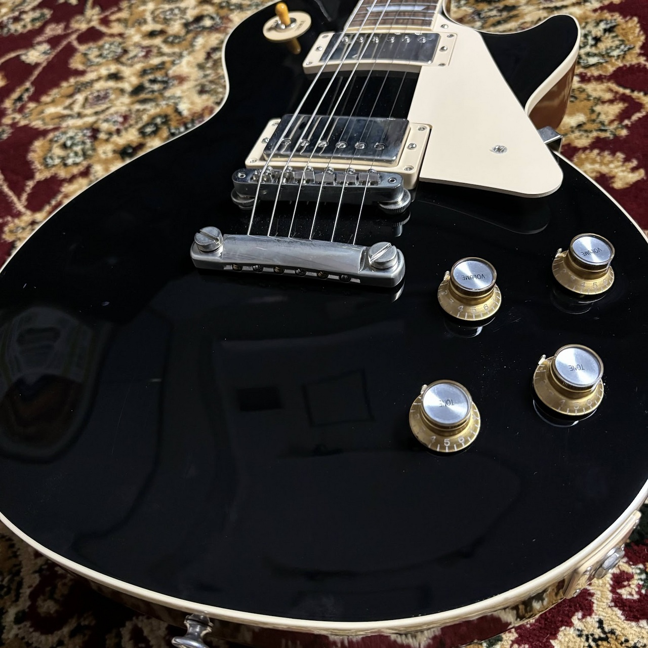 【James Patrick】ギブソン レスポール スタンダード Gibson Les Paul Standard 60s Plain Top Ebony(エボニー