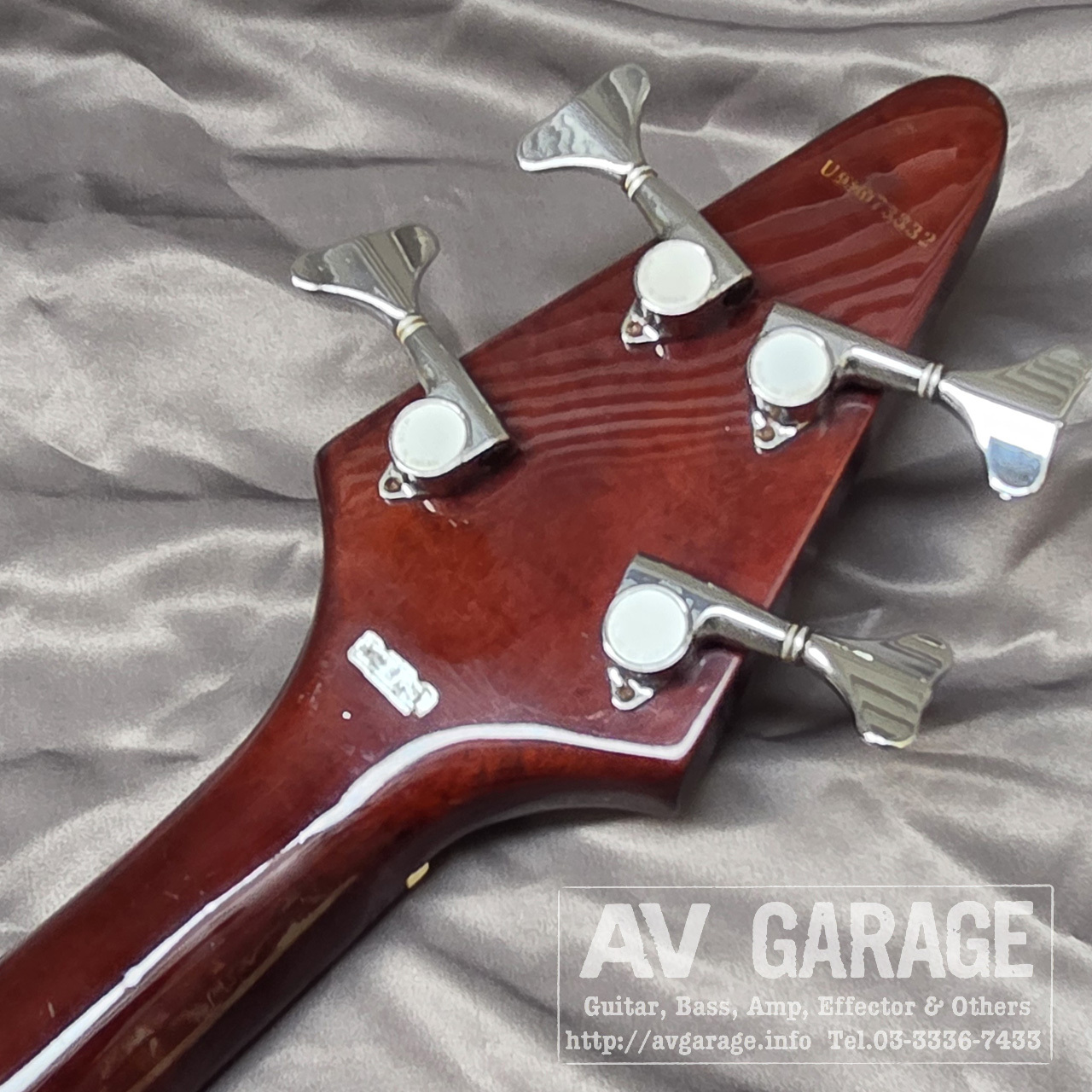 Epiphone Korina Flying V Bass (SB/R) 1998年製 3.47kg（中古）【楽器