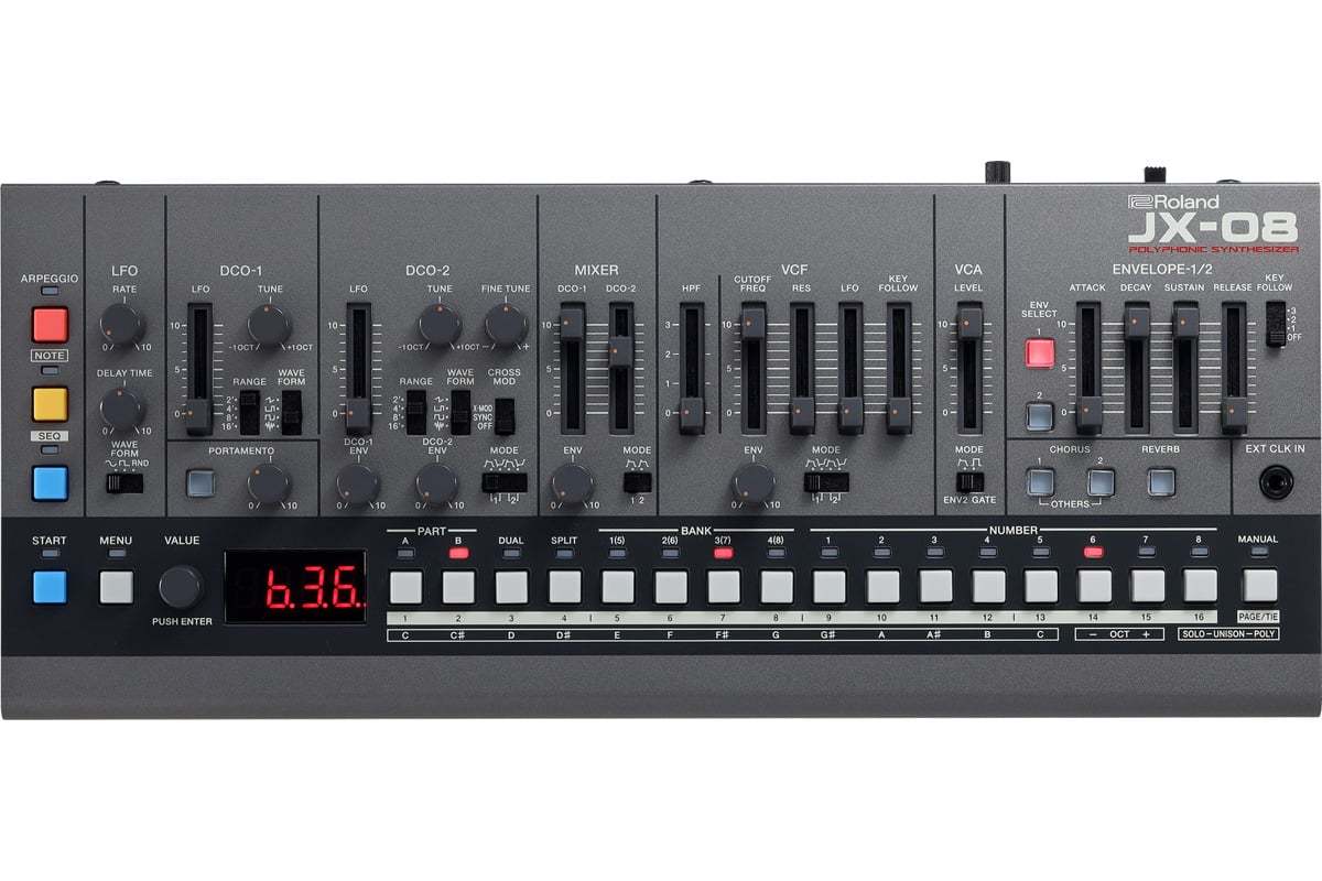 Roland JX-08 Boutique [MIDIケーブルセット！] Sound Module【WEBSHOP
