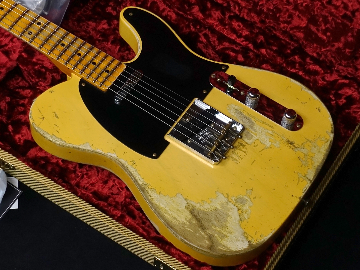 Fender Custom Shop 1952 Telecaster Super Heavy Relic Aged Nocaster  Blonde（新品）【楽器検索デジマート】