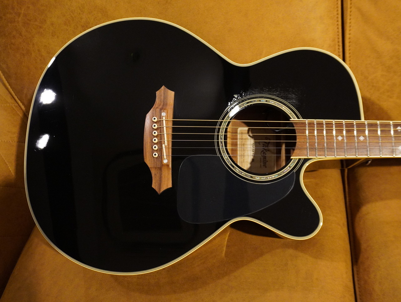 Takamine　TDP561C BL Takamine TDP561C BL Black Electric Acoustic Made in Japan w