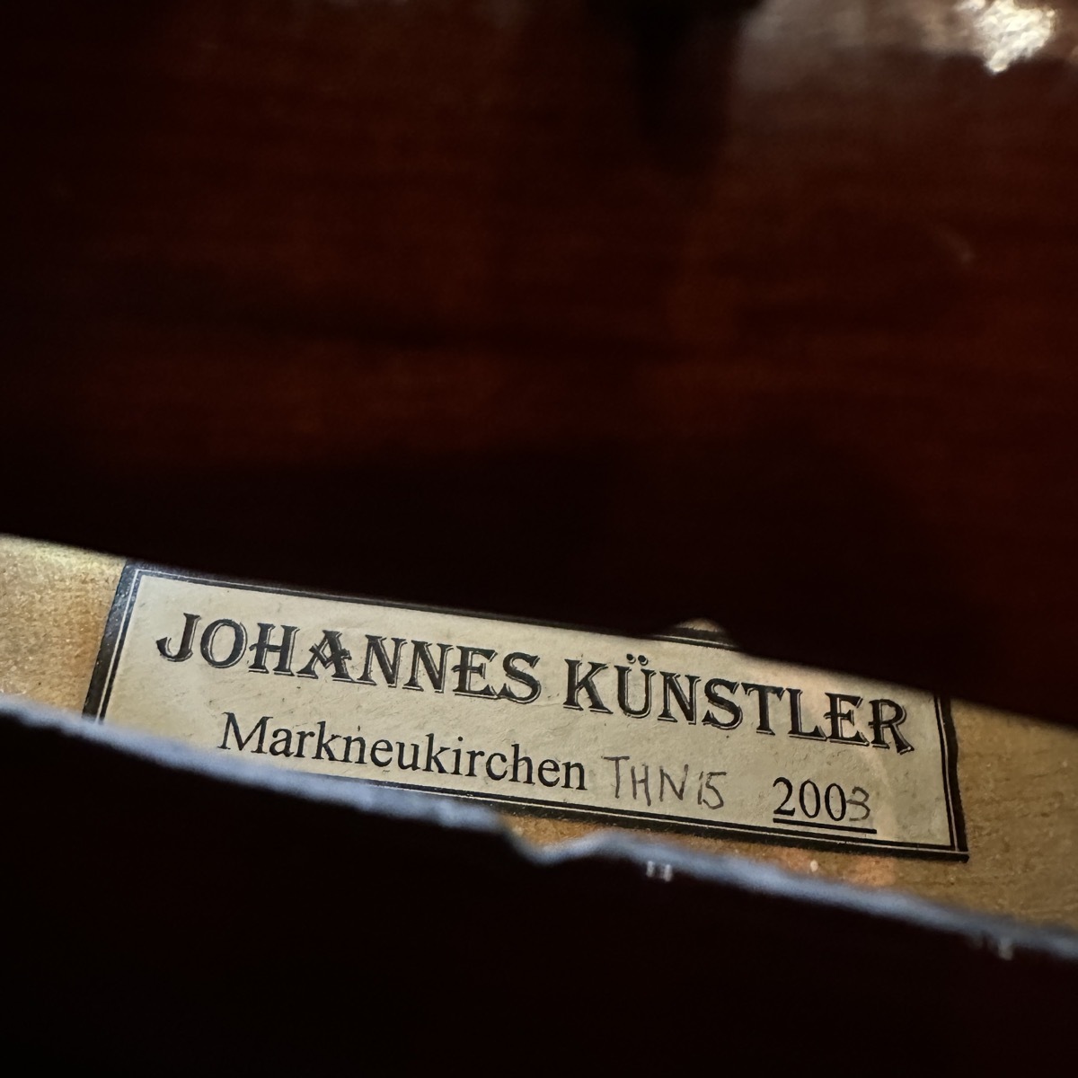 JOHANNES KUNSTLER THN15 4/4 Violin（中古/送料無料）【楽器検索