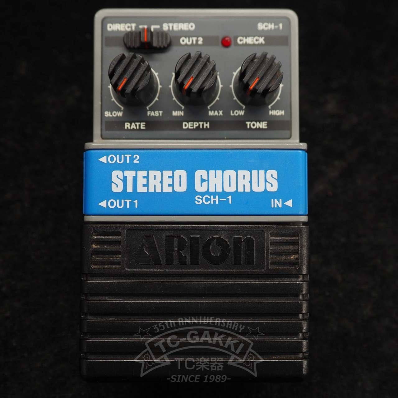 ARION SCH-1 ステレオコーラス　日本製 ARION SCH-1 STEREO CHORUS (Gray/JAPAN)（ビンテージ）【楽器