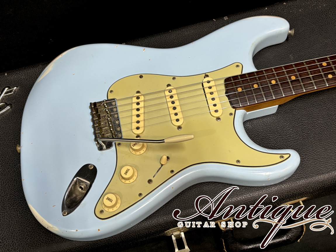 Fender Stratocaster 1963 Sonic Blue Body-Refin. & Relic w