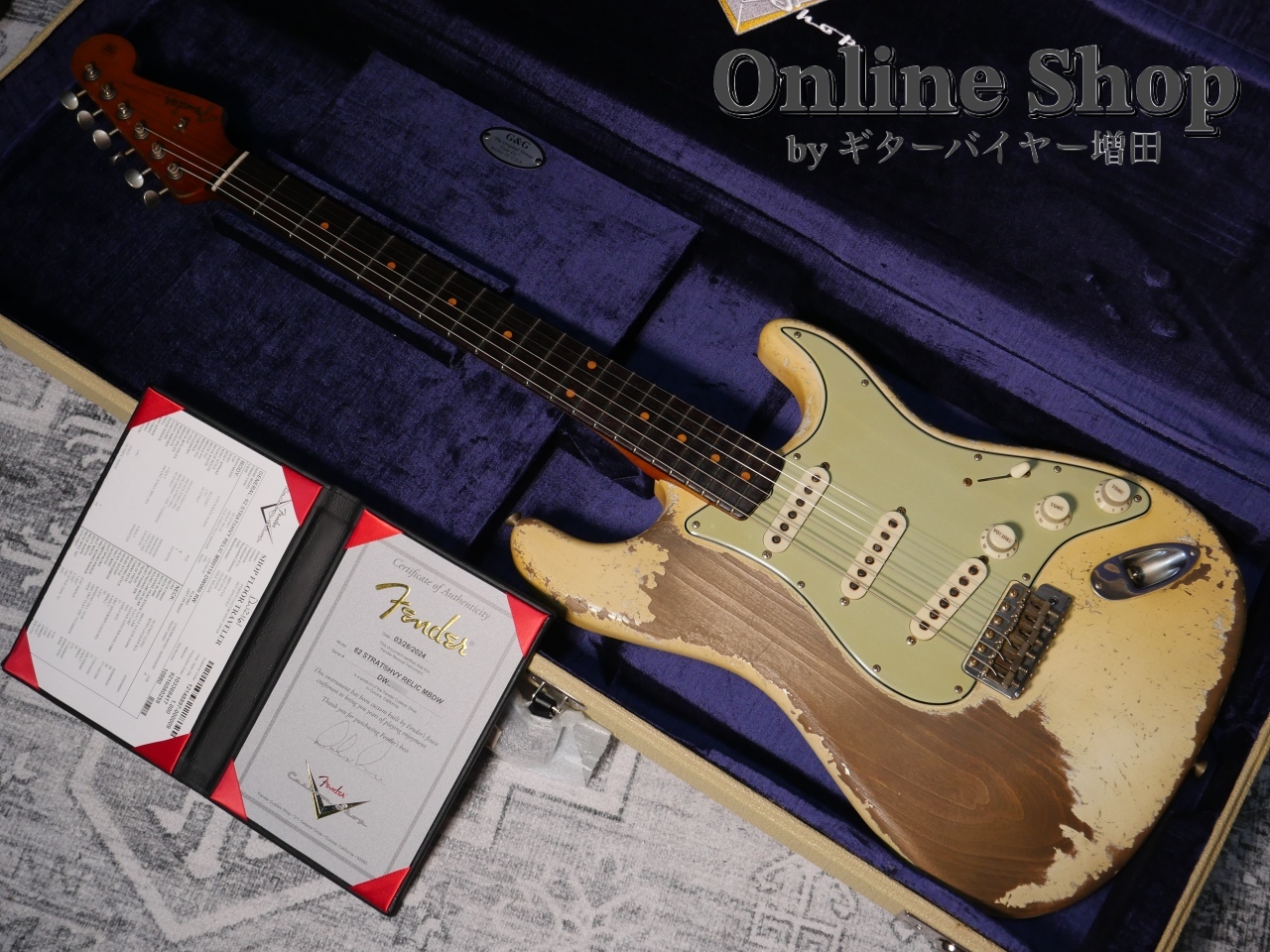 Fender Custom Shop 【解説・試奏動画】2024 MBS 
