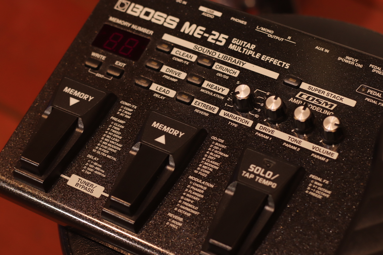 BOSS ME-25 Guitar Multiple Effects（中古）［デジマートSALE］【楽器