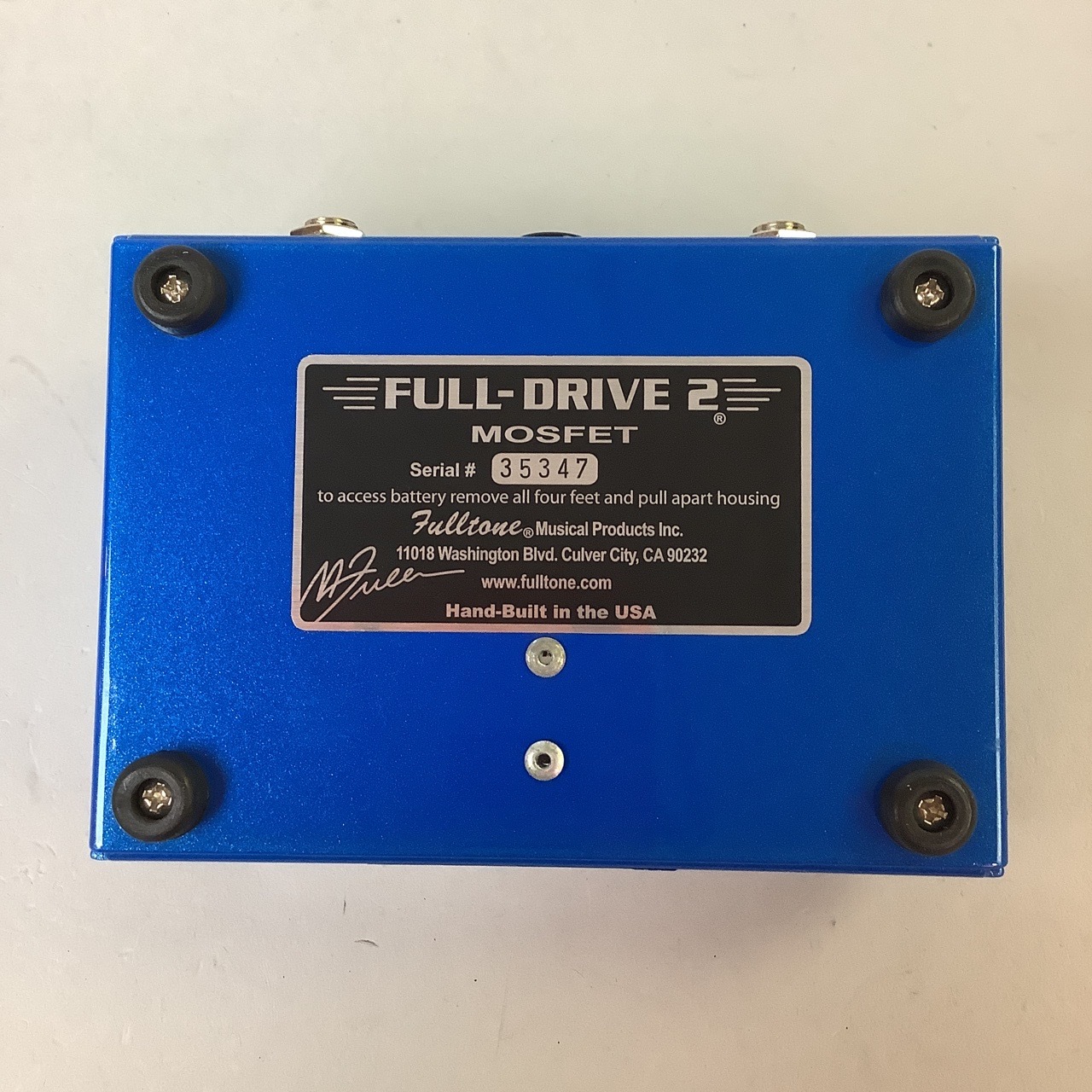 Fulltone FULL DRIVE2 MOSFET（中古/送料無料）【楽器検索デジマート】