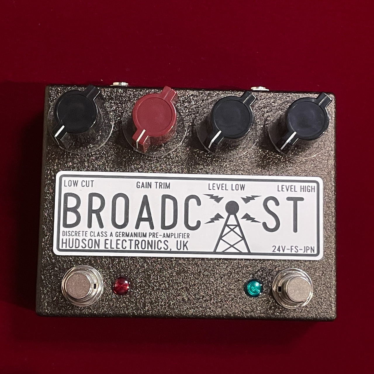 HUDSON ELECTRONICS BROADCAST プリアンプ Amazon | HUDSON Electronics/Broadcast Dual Foot Switch