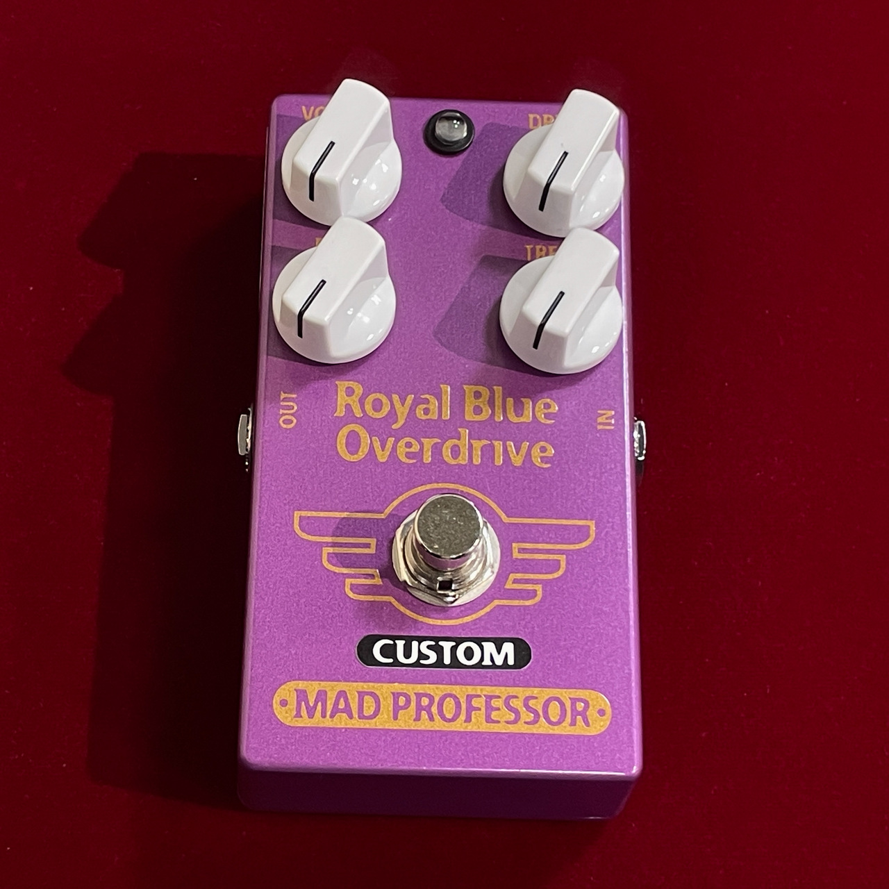 ギター MAD PROFESSOR  Blue Overdrive 新製品】 Mad Professor / CUSTOMシリーズ Royal Blue Overdrive
