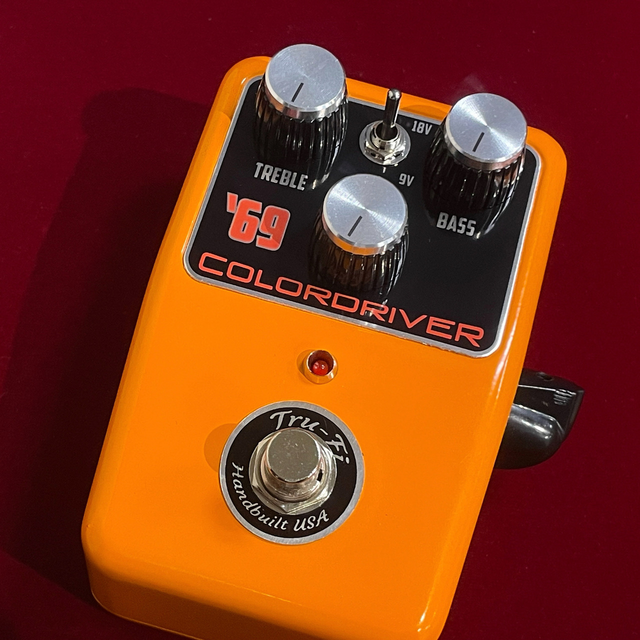 ギター Tru-Fi Pedals Colord Tru-Fi／Colordriver Orange】ジェフ・ベックやデヴィッド