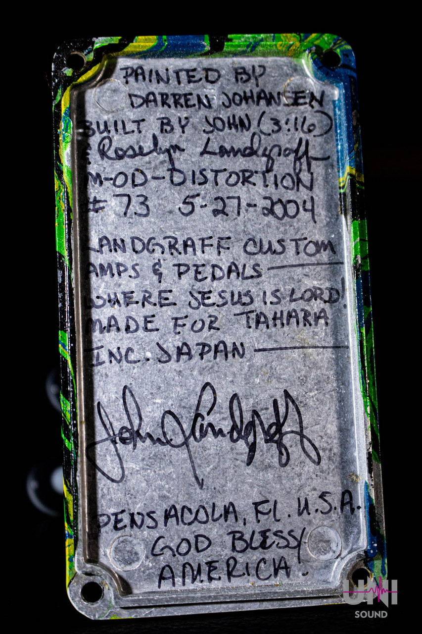 【Landgraff】 MO-D Distortion 初期シリアル MO-D Distortion【USED】 – PEDAL SHOP CULT