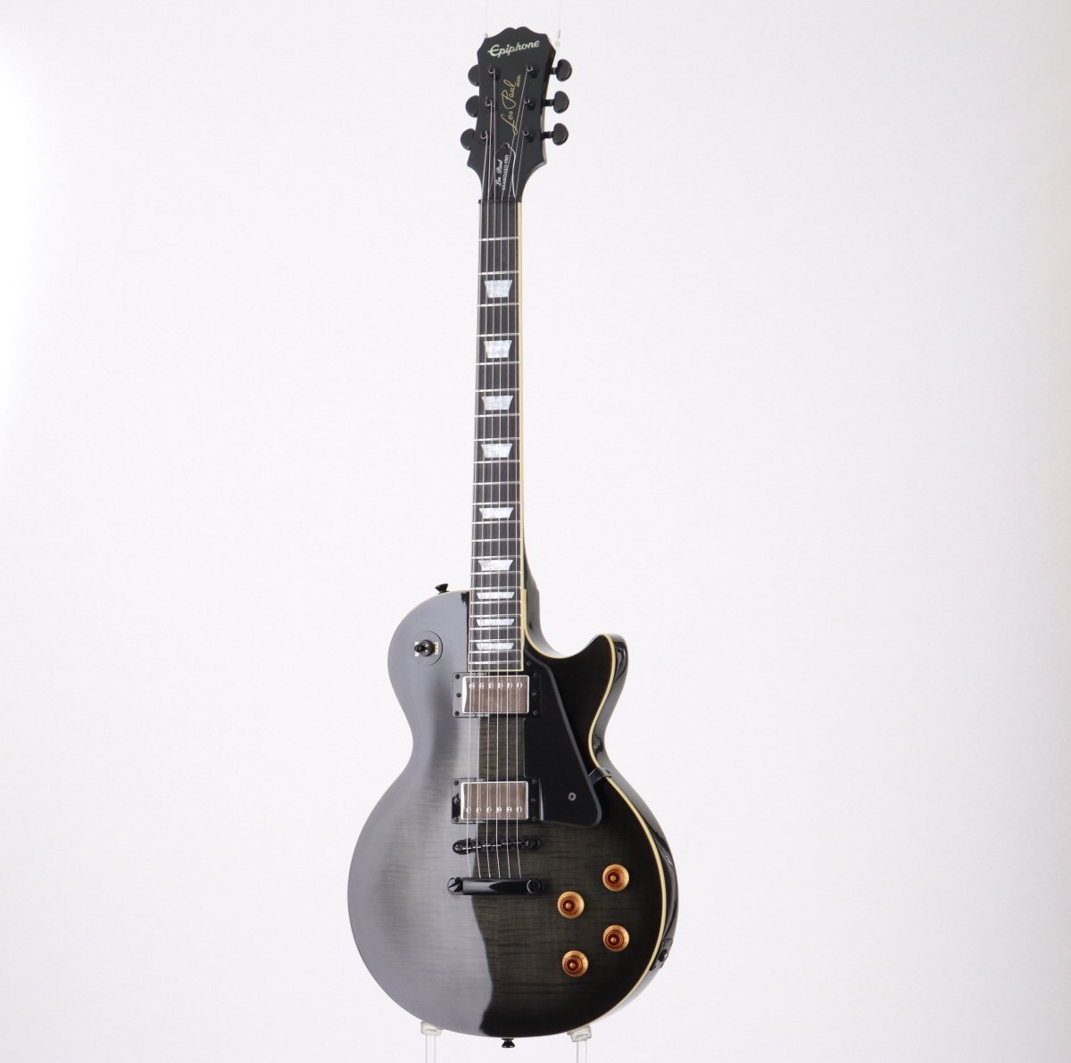 Epiphone Les Paul Standard Plus Pro Trans Black Black