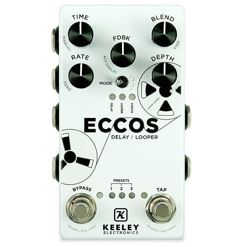 Keeley ECCOS V2 DELAY/LOOPER（キーリー）テープエコー ルーパー