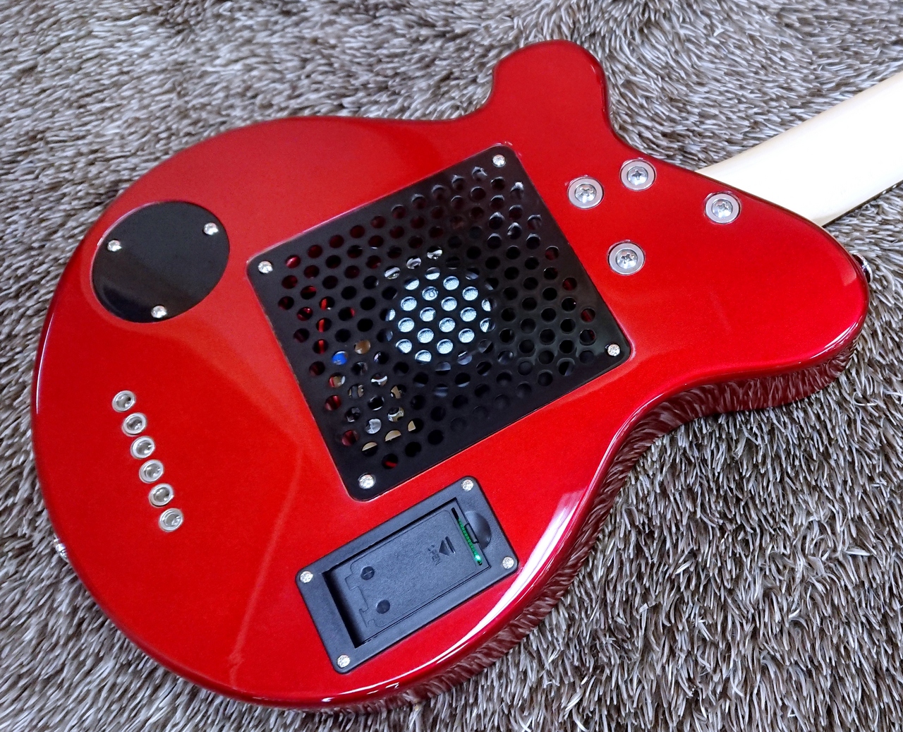 Pignose PGG-200 / CA (Candy Apple Red) 【アンプ内蔵ミニ