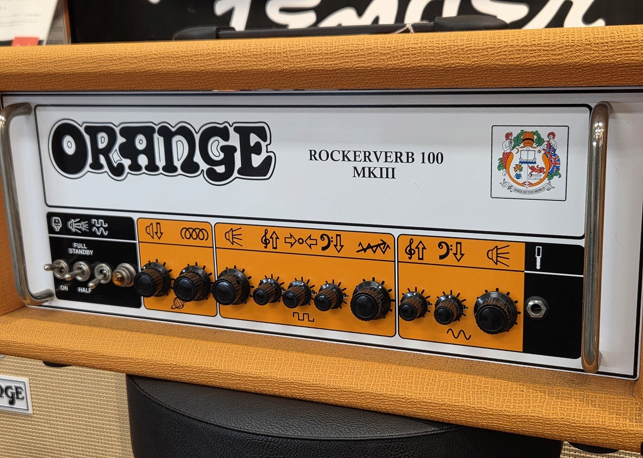 Orange Rockerverb 100 オレンジ アンプ Rockerverb 100 MKIII | Powerful, Versatile, All-Valve Head
