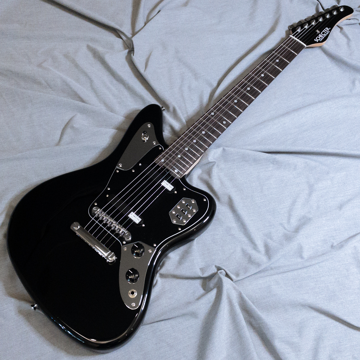 SCHECTER AR-07 R BLK (Black) 【AR-07 BLK (Black/Rosewood)】（新品