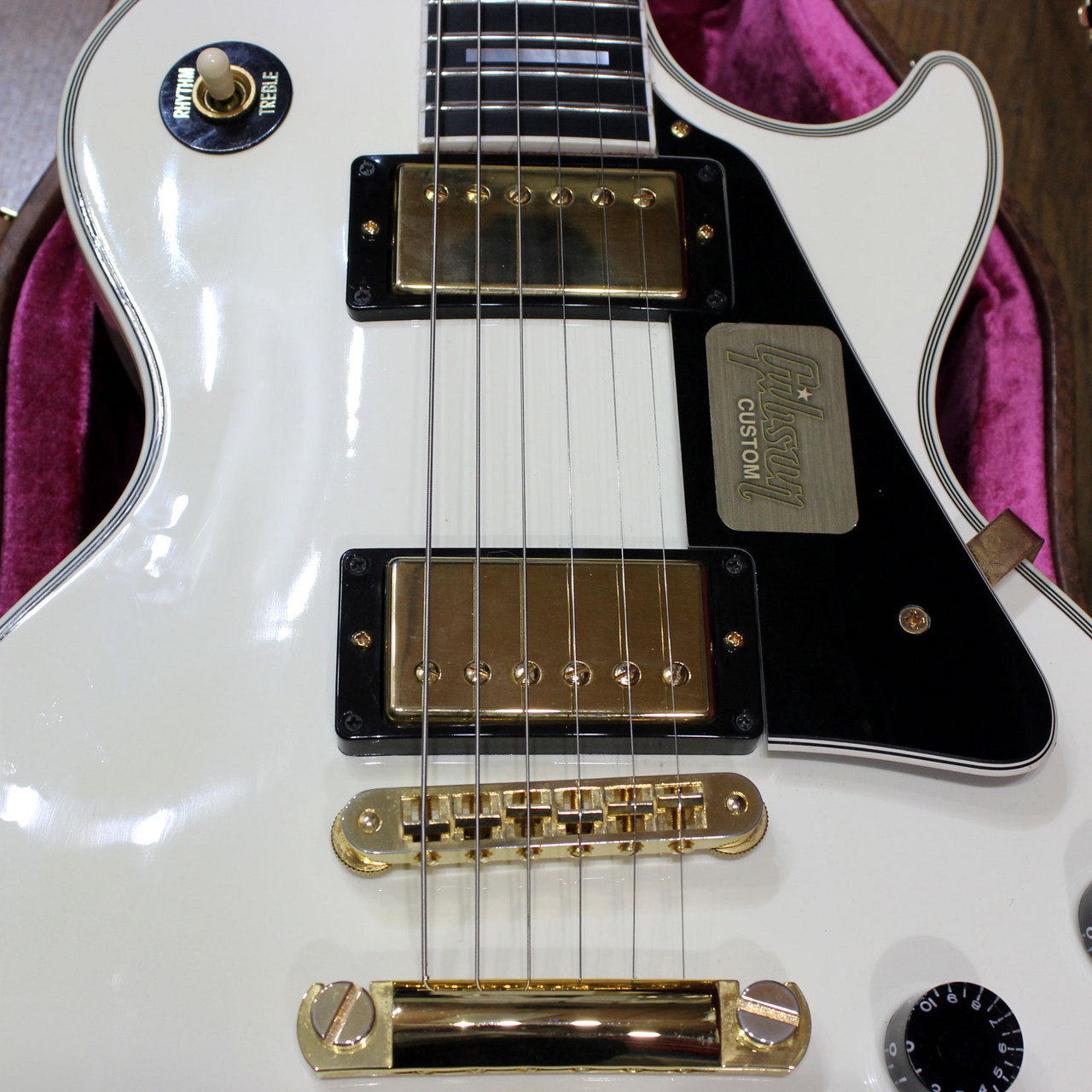 Gibson Custom Shop Les Paul Custom White カスタムショップ レス