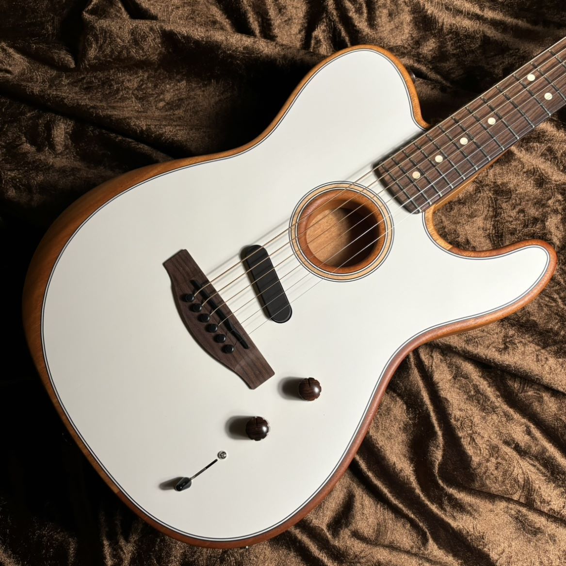 ■【生産完了品】【ほぼ新品】フェンダー アコスタソニック テレキャスター AWT Acoustasonic® Standard Telecaster® – Fender