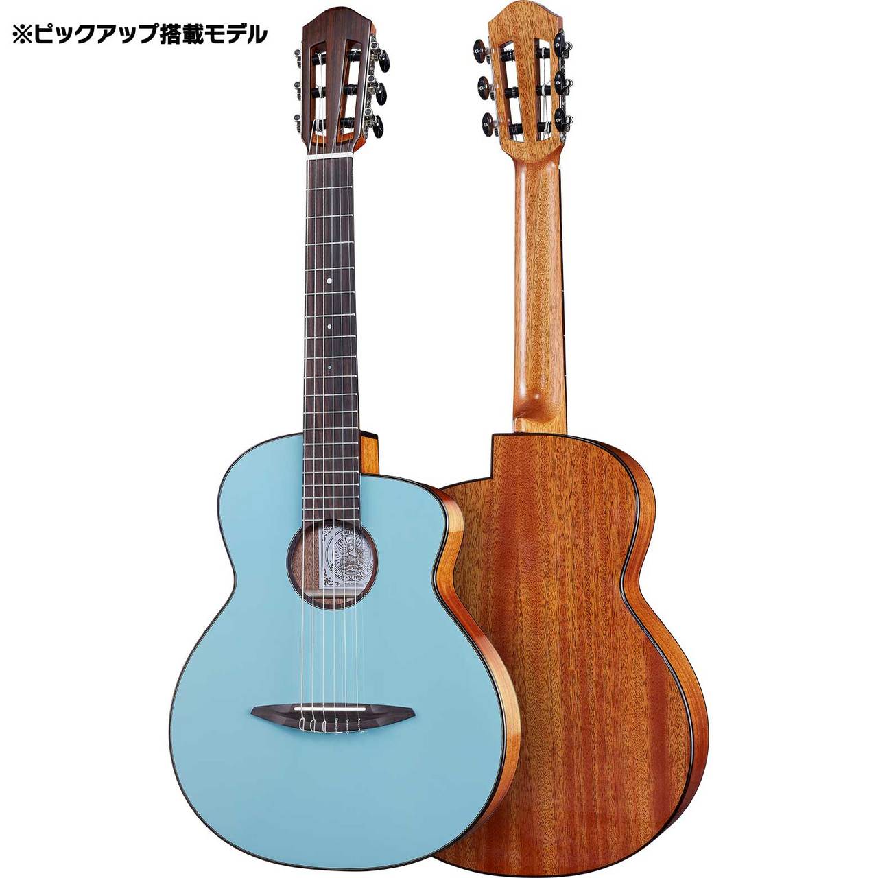 aNueNue aNN-N520SBE Summer Blue ミニエレガットギター 33インチ 