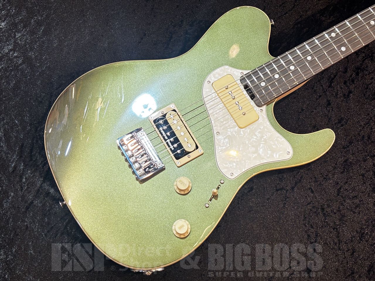 グリーンエレキギター 3ピックアップ トレモロ Greco WS-ADV-G Dark Green (ダークグリーン) エレキギター ストラト