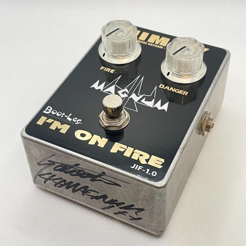 BOOT-LEG I'M ON FIRE JIF-1.0 ブースター サイン入り Boot-Leg USED 中古 I'M ON FIRE JIF-1.0（中古）【楽器検索デジマート】