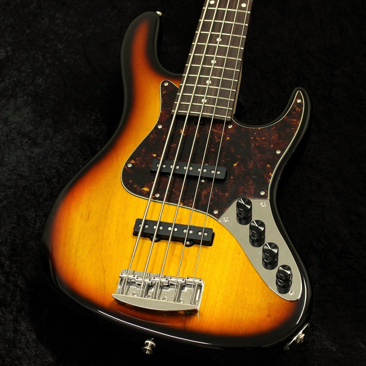 Kikuchi Guitars Hermes RV5 (5st Alder/Rosewood) /Tobacco Burst