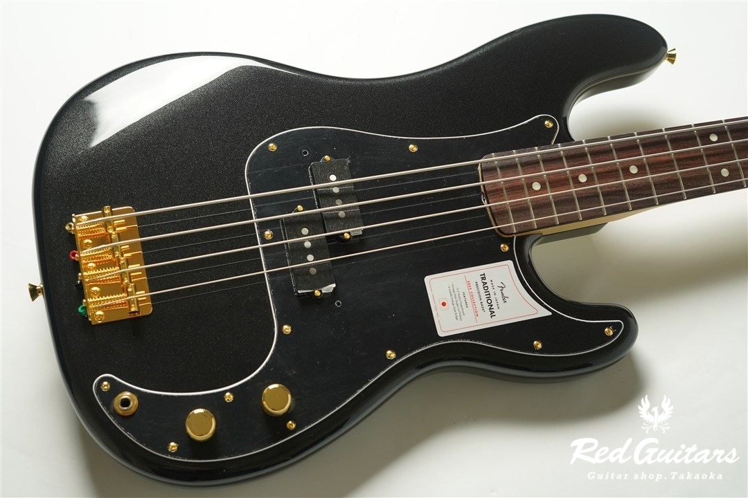 Fender Made In Japan Traditional 2025 Collection 60's Precision Bass - Black Pearl