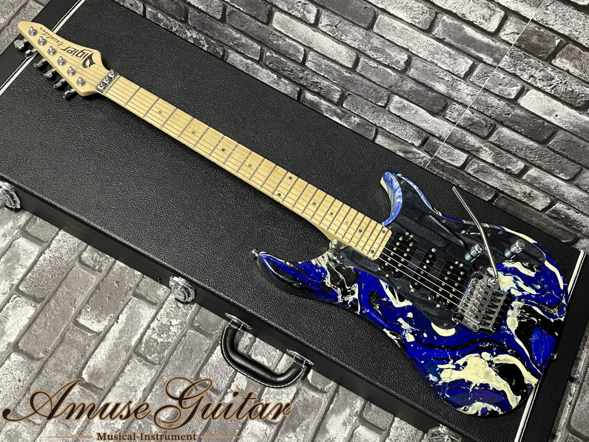 Vigier Guitars VE6-CV1 Excalibur Original Rock Art design / Maple 