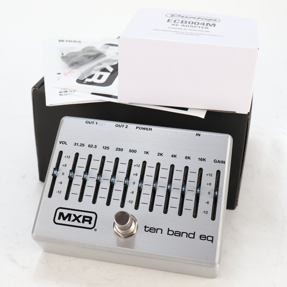 MXR 【中古】 MXR グラフィックイコライザー M108S 10 Band Graphic EQ