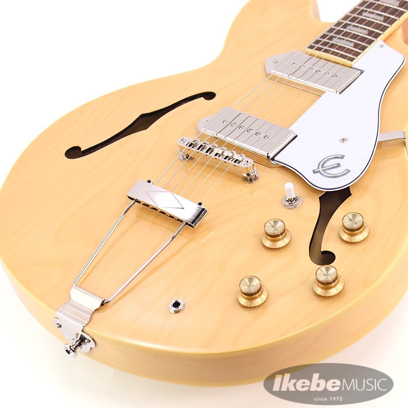 Epiphone エレキギター ナチュラル Epiphone CASINO (Natural)（新品）【楽器検索デジマート】