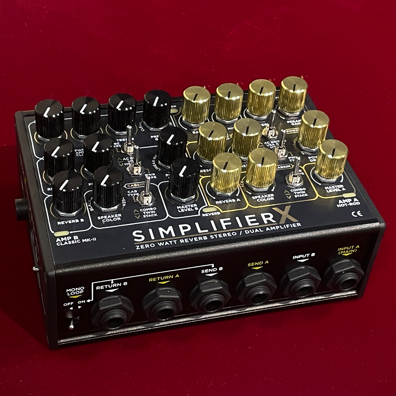 DSM&HUMBOLDT SIMPLIFIER X 【1台限り】【極上2chプリアンプ】【フット