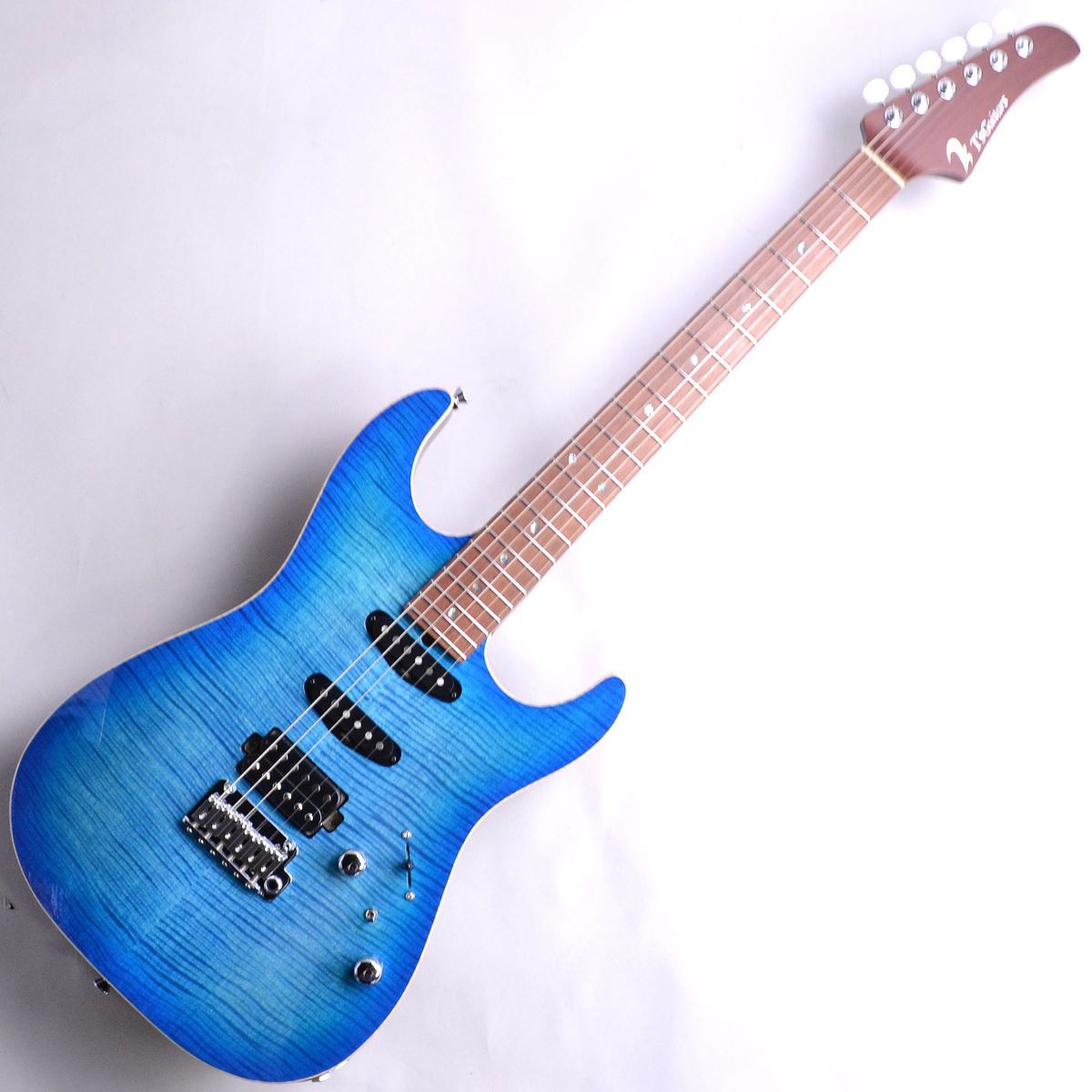 T's Guitars DST22 MAHO CUSTOM Jacaranda(Trans Blue Burst)（新品 