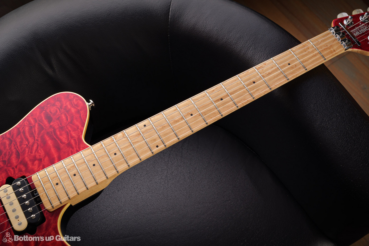 MUSIC MAN 1996 AXIS EX - Trans Red - 【初期のハイエンド