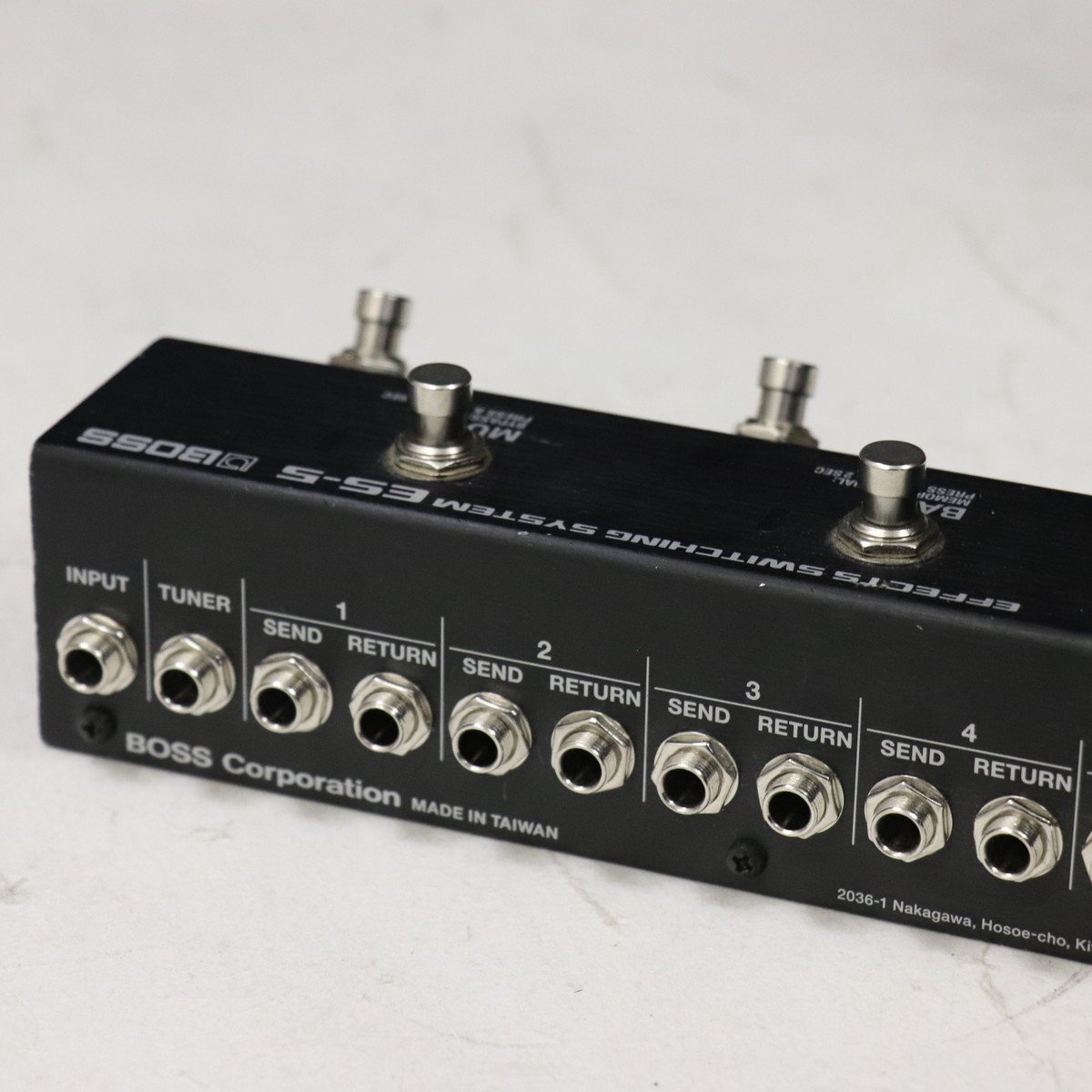 BOSS ES-5 ※メーカー生産終了品 BOSS ES-5 ※メーカー生産終了品 BOSS ES-5 [EFFECT SWITCHING