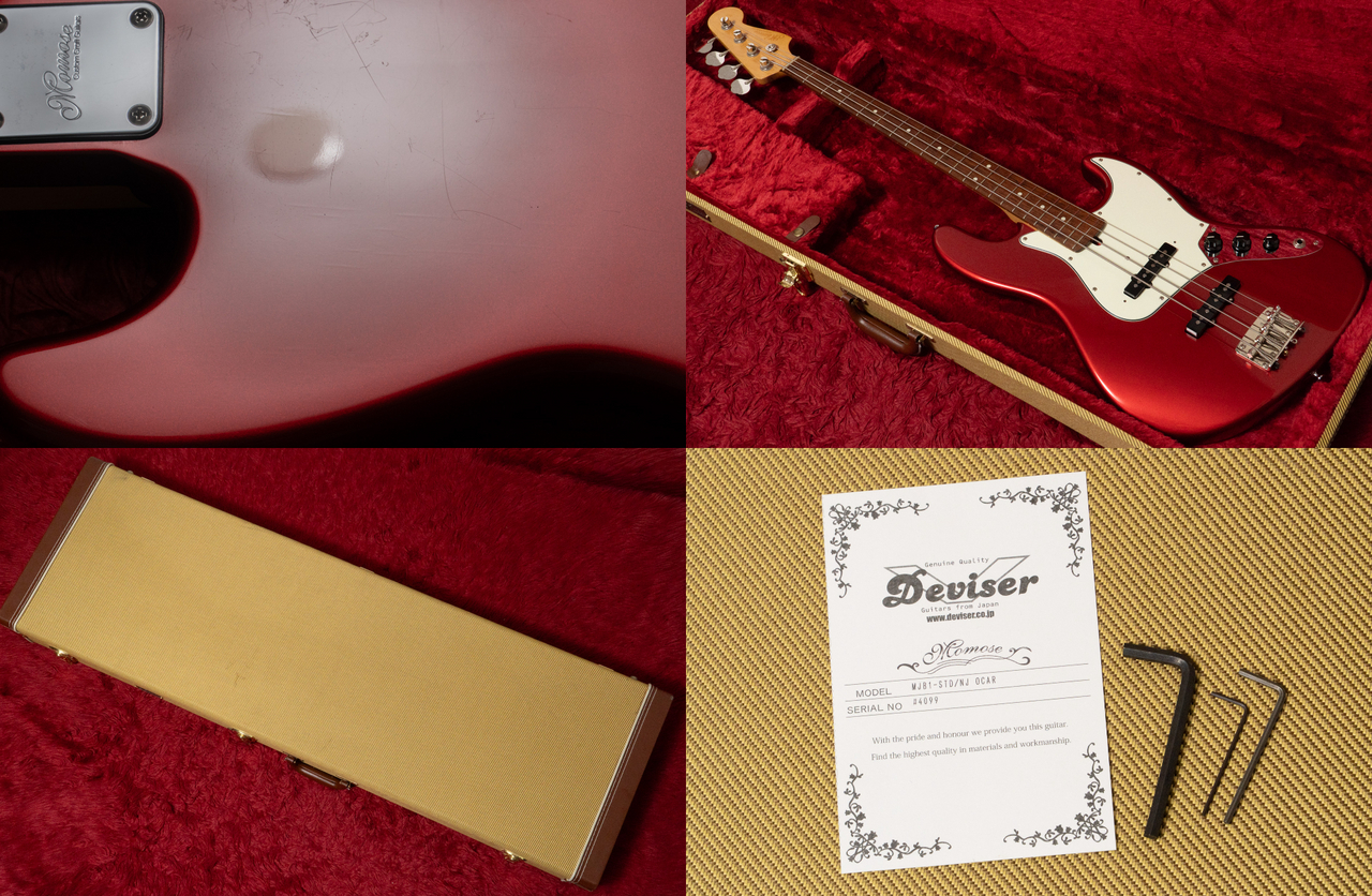 momose MJB1-STD ベース　ハードケース付き　美品 momose MJB1-STD/NJ OCAR 4.375kg #4099【GIB横浜】（中古/送料無料
