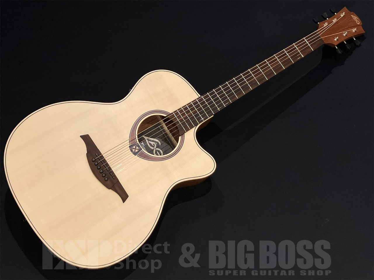 ギター LAG Guitar T70ACE Natural LAG Guitars T70ACE / Natural（新品/送料無料）【楽器検索
