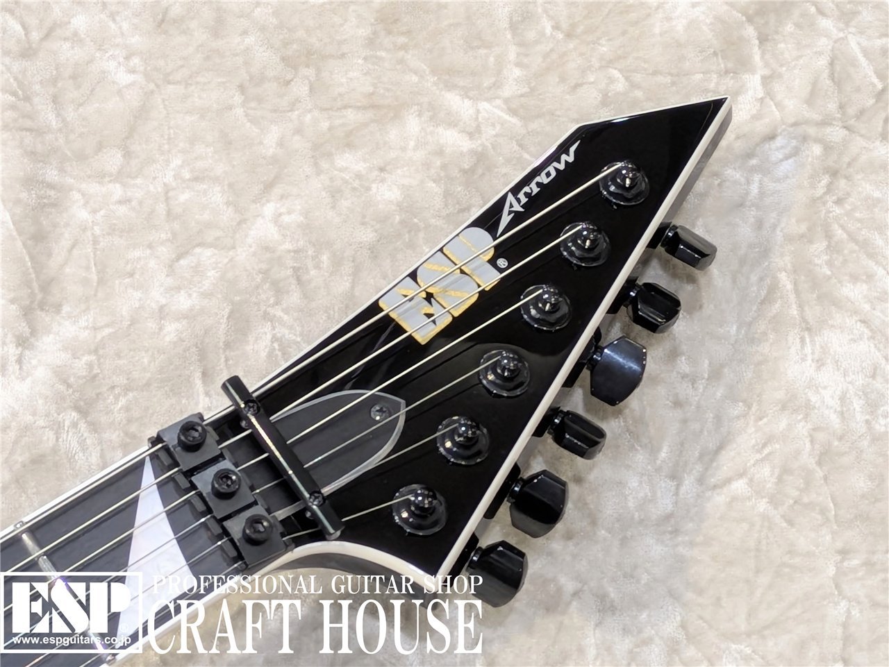 ESP ARROW FR / Black w/ANDROMEDA（新品/送料無料）【楽器検索