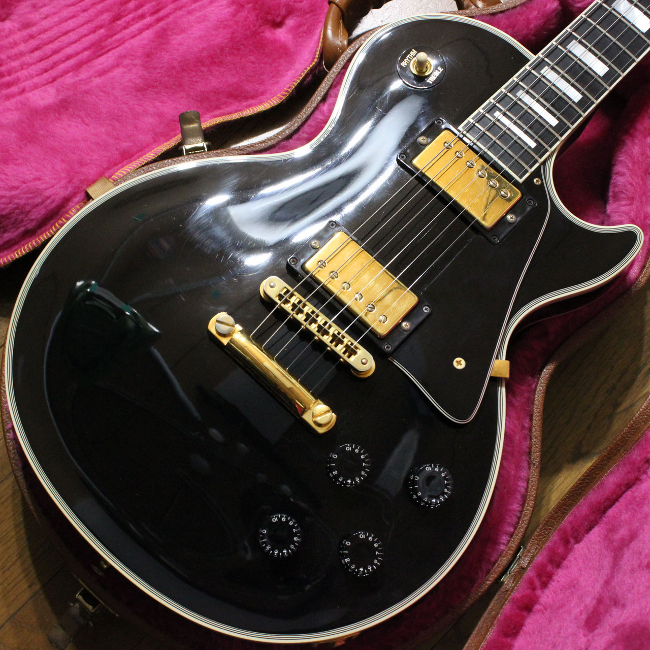 Gibson Les Paul Custom Ebony レスポールカスタム 1989年製です（中古 