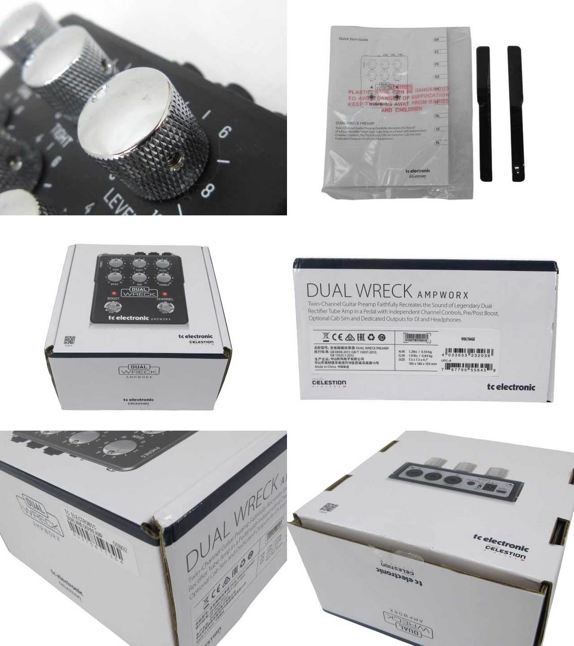 tc electronic DUAL WRECK PREAMP【鹿児島店】（中古/送料無料）【楽器