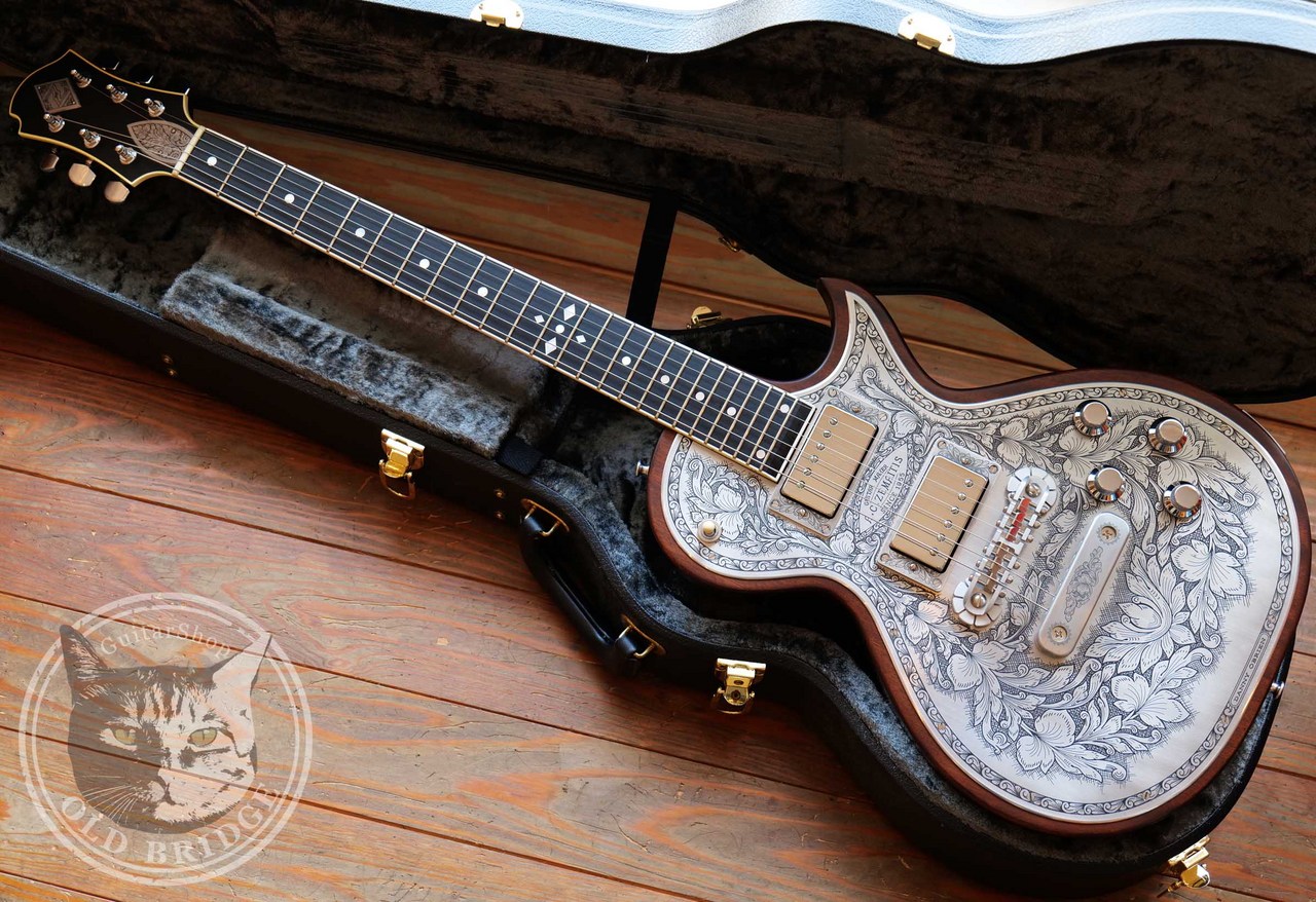 Zemaitis Custom Shop Metal Front Series CS24MF FR 4C Natural