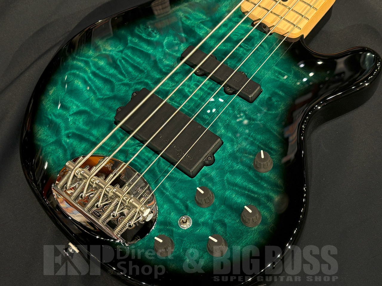 試奏のみ Lakland SL55-94 Teal Green Sunburst Lakland SL55-94 Deluxe Teal Green Sunburst / Maple FB（新品