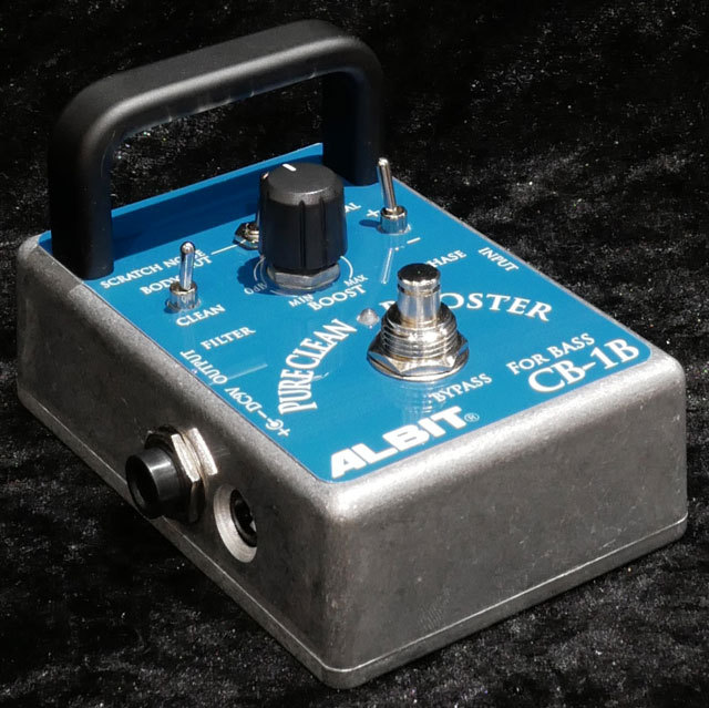 ALBIT PURE CLEAN BOOSTER FOR BASS / CB-1B（新品）【楽器検索デジマート】